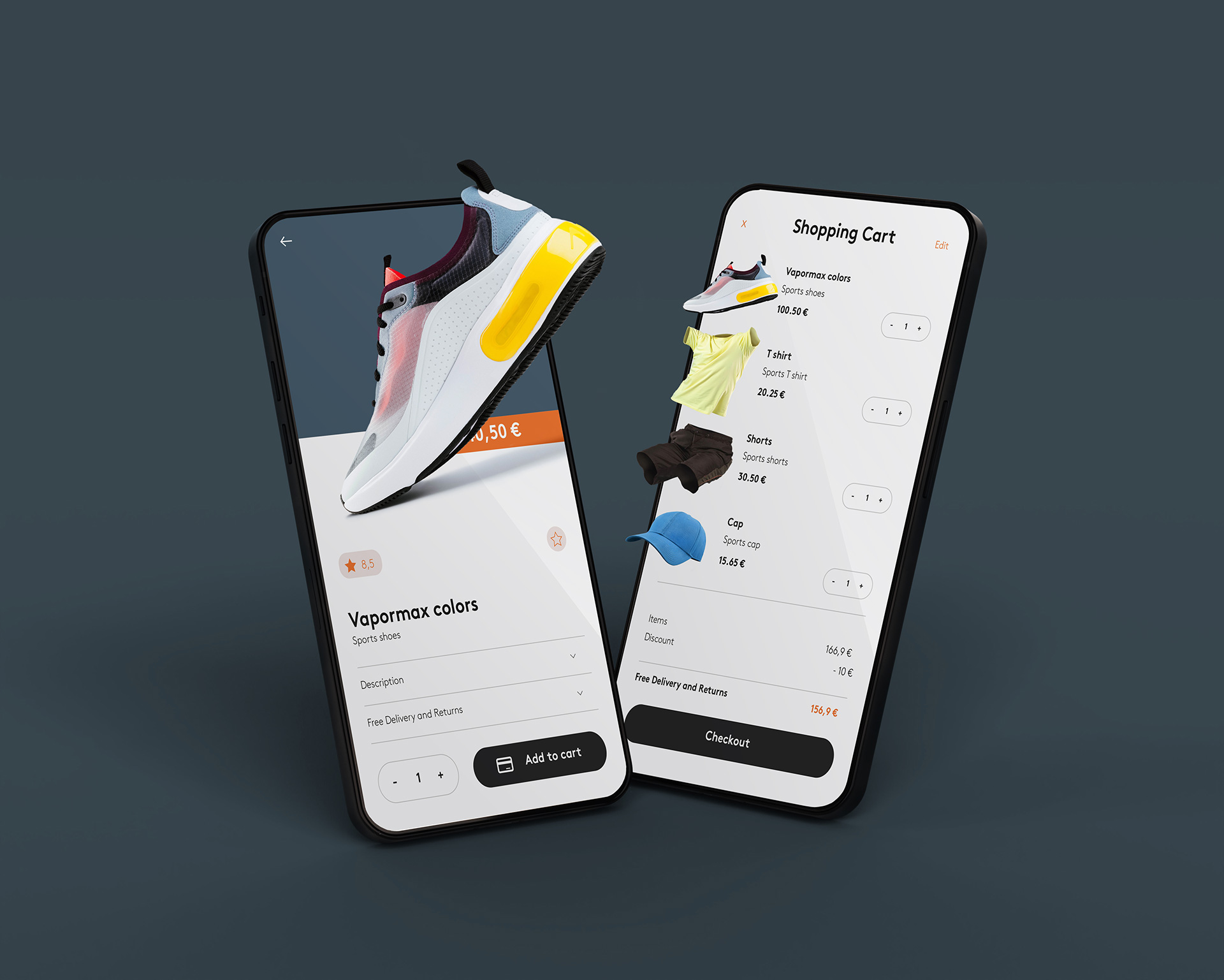 Netboost eCommerce creative collage with phone